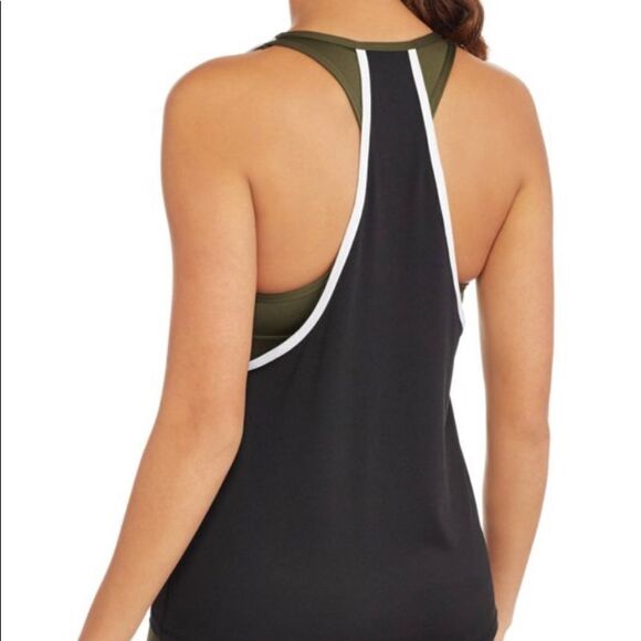 Energie “ Strong, Fit, Vibrant” racerback tee sz large - Picture 5 of 9